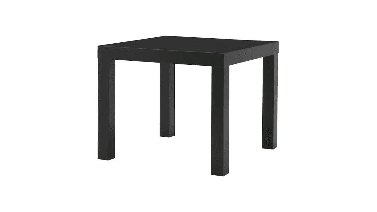 기본 보조 테이블, 이케아 라크